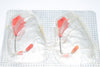 Pack of 2 NEW Fischer & Porter 410D052U02 Red Disposable Pen Recorder