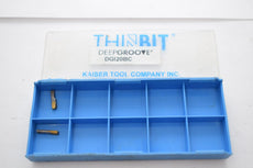 Pack of 2 NEW Kaiser Thinbit DGI20BC Carbide Insert Grooving
