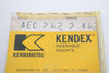 Pack of 2 NEW Kennametal AEC2422 K42 Carbide Inserts Grooving