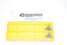 Pack of 2 NEW Newcomer TPG-321-N60 Carbide Inserts Indexable