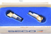 Pack of 2 NEW Seco MM10-10007-R10-PLP-M03 Grade F30M Indexable Carbide Inserts