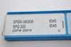 Pack of 2 NEW Valenite SPGN 090308 Grade 5045 Carbide Insert