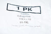 Pack of 200 NEW ITW BEE LEITZKE 11-195 Steel Clevis Pin, 1 1/2 in L, 7/16 in Pin Dia.