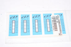 Pack of 25 NEW Cole-Parmer 08068-22 Digi-Sense Irreversible 8-Point Vertical Temperature Label