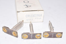 Pack of 3 NEW GE General Electric CR123C196A PG14 Thermal Overload Heater Elements