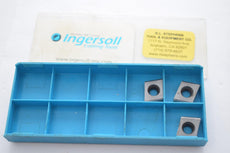 Pack of 3 NEW Ingersoll CDE322R02 IN16R Carbide Inserts Indexable