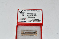 Pack of 3 NEW KEO 906-000-060 #1 HSS Combined Drill & Countersink