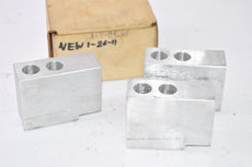 Pack of 3 Production Turning A65-05-HF Serrated Soft Chuck Jaws, 2-3/4'' OAL