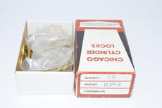 Pack of 38 NEW Chicago Lock Key Blank KP1 Cylinder Locks