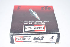 Pack of 4 NEW Champion 662 Spark Plugs