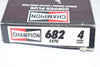 Pack of 4 NEW Champion 682 Spark Plugs