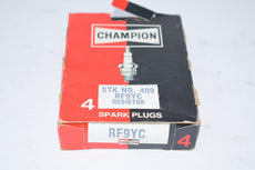 Pack of 4 NEW Champion Spark Plugs RF9YC