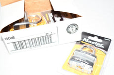 Pack of 4 NEW MASTER LOCK 1DCOM 4 Pin Tumbler Safety Padlock Keyed Different