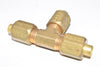 Pack of 4 NEW Parker, Tee, Brass, 1/4''