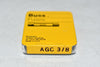 Pack of 5 NEW Bussmann AGC-3/8 Fuse