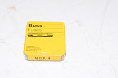 Pack of 5 NEW BUSSMANN MDX-4 MDX 4 Glass Fuses