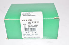 Pack of 5 NEW DECORAH 1/2-13 x 3-1/2 Hex Socket Head Cap Screws
