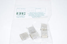 Pack of 5 NEW EDAC 690-004-260-013 USB 2.0 Receptacle Connector 4 Position Through Hole