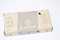 Pack of 5 NEW EOS Roesch 16A 500V No. 112.257 Bottle Fuse