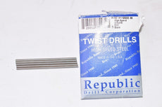 Pack of 5 NEW HSS Size #48 Republic Drill Blanks, Jobber Drill Blanks