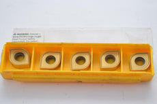 Pack of 5 NEW Kennametal SNHJ120664SNGDH KCSM40 Carbide Insert Indexable