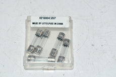 Pack of 5 NEW Littelfuse 0218004.VXP Fuse, Cartridge, Time Delay, 4 A, 250 V, 5mm x 20mm, 0.2'' x 0.79'', 218 Series