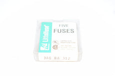 Pack of 5 NEW Littelfuse 3AG 8A 312 Fuses