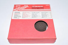 Pack of 5 NEW Milwaukee 48-80-0514 - 4-1/2'' 50 Grit Aluminum Oxide Resin Fiber Sanding Discs