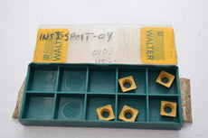 Pack of 5 NEW Walter SPMT09T308-D51 WAP35 Carbide Milling Inserts