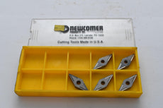 Pack of 5 Newcomer VNMG-332X-N21P Carbide Inserts Indexable