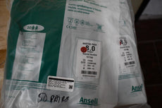 Pack of 50 NEW Ansell DermaShield 73711080 73-711 Sterile Neoprene Cleanroom Gloves Size 8.0