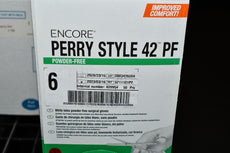 Pack of 50 NEW Ansell Healthcare 5711101PF ENCORE PERRY STYLE 42 PF POWDER FREE Sz6