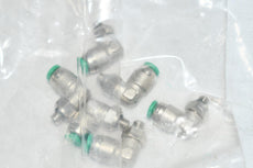 Pack of 6 NEW Numatics IN109-108-036 1/8in Tube 10-32 UNF Swivel Elbow Fitting