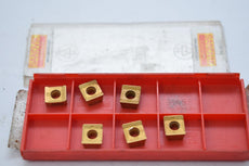 Pack of 6 NEW Sandvik N331.1A-08 45 08M-PM 4040 Carbide Inserts