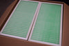 Pack of 6 NEW Synthetic Mini Pleat Panel Filters Model: SMP6012244 Ashrae Efficiency: MERV 12
