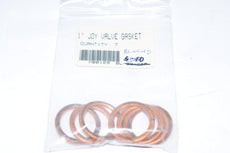Pack of 7 NEW 1'' Joy Valve Gasket Copper