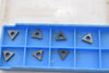 Pack of 7 NEW Carboloy TBGD-521-F Grade 882 Carbide Inserts