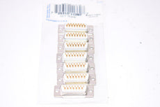 Pack of 7 NEW DS-15P/T-P10 D-Sub Connector 15 Pin