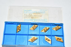 Pack of 7 NEW Procarb PL-51 Grade: RS12 Carbide Grooving Inserts