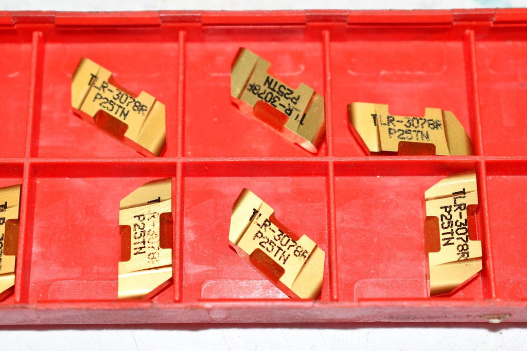 Pack of 7 NEW Sandvik TLR-3078R 225G Carbide Inserts Grooving – VB ...