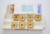 Pack of 7 NEW Seco SNMG120408-MF2 Grade- TP200 Carbide Inserts Square
