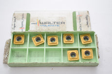 Pack of 7 NEW Walter P4840C-6R-E67 Grade-WXP45 Carbide Drill Insert