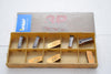 Pack of 8 NEW Iscar GIF 4.86-0.30 Grade IC808 Carbide Grooving Insert