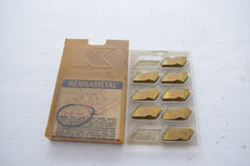 Pack of 8 NEW Kennametal NG3156L KC850 Carbide Grooving Inserts