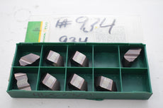 Pack of 8 NEW Tool-Flo FLTB-6AR2P45X14.5SMAC50D Carbide Inserts Indexable