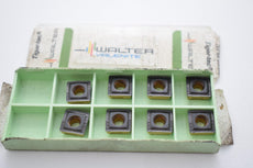Pack of 8 NEW Walter P4840P-6R-E57 WKP35 Carbide Insert Tiger-Tac