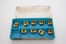 Pack of 9 NEW Ingersoll CDE323R05 STK 51588 Grade 301 Carbide Inserts Indexable