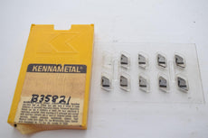 Pack of 9 NEW Kennametal NG8125R Grade K68 Carbide Insert Grooving