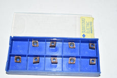 Pack of 9 NEW Sumitomo CPMT21.52ESU Grade- AC510U Carbide Insert Indexable