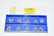 Pack of 9 NEW Sumitomo TPMT222ESU AC820P Carbide Inserts Indexable